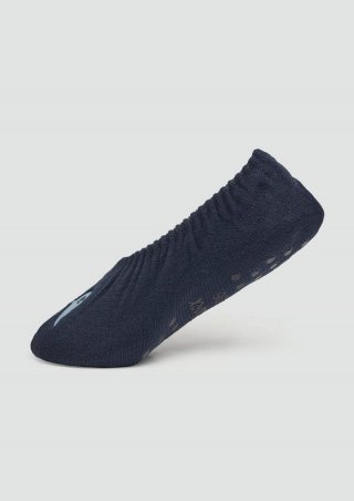 s.Oliver Kurze Socken mit süßem Motiv - tiefblau
