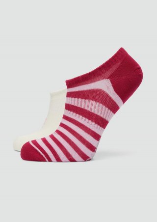 s.Oliver Sneakersocken im 2er-Pack - rosa