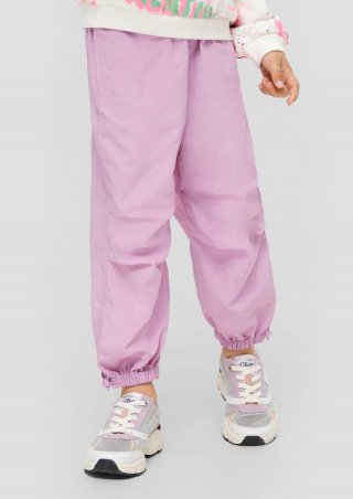 s.Oliver Parachute-Hose mit hohem Bund - rosa