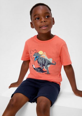 s.Oliver T-Shirt aus reiner Baumwolle - papaya
