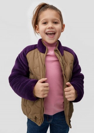 s.Oliver Blousonjacke im Fabricmix - flieder