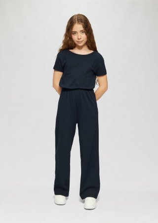s.Oliver Jumpsuit mit Rückenausschnitt - navy