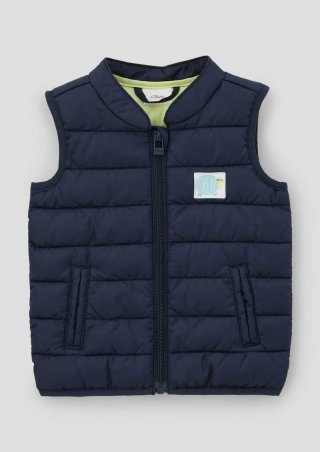 s.Oliver Weste in glatter Qualität - navy