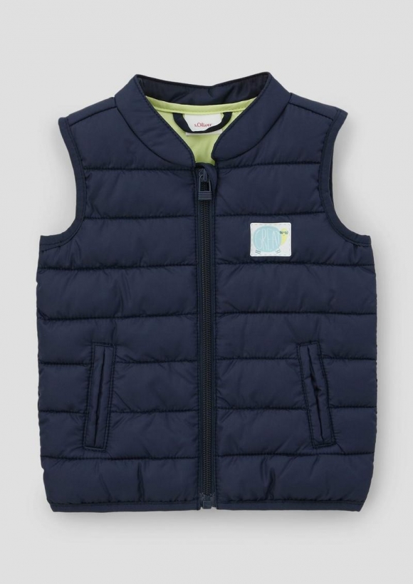 s.Oliver Weste in glatter Qualität - navy