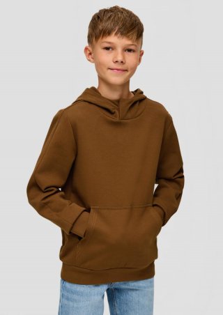 s.Oliver Sweatshirt mit Kapuze - zimt