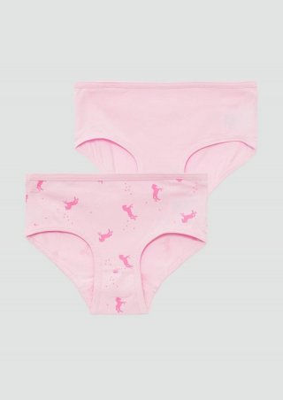 s.Oliver Slip im Doppelpack - rosa