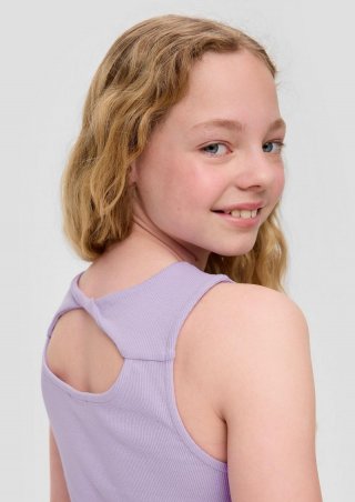 s.Oliver Tank Top mit Rückenausschnitt - lavendel