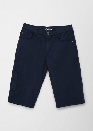 s.Oliver Regular: Bermuda im Cargo-Stil - navy