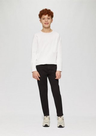 s.Oliver Chino Seattle / Regular Fit / Mid Rise / Slim Leg - schwarz