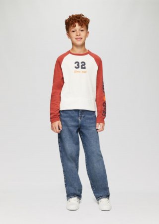 s.Oliver Jeans Baggy / Relaxed Fit / Mid Rise / Wide Leg - blau
