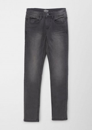 s.Oliver Jeans Super Skinny Seattle / Super Skinny Fit / Mid Rise / Super Skinny Leg - anthrazit