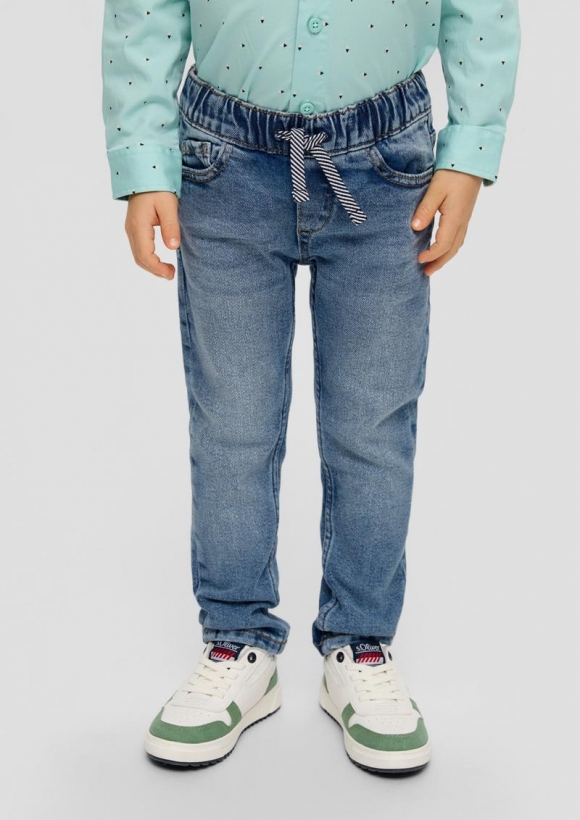 s.Oliver Jeans Joggstyle Brad / Slim Fit / Mid Rise / Slim Leg - blau