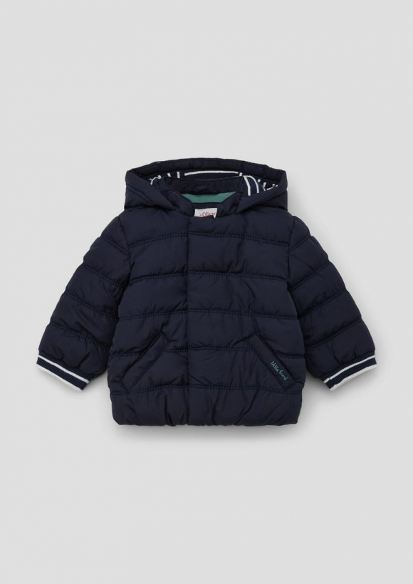 s.Oliver Steppjacke mit Kapuze - navy