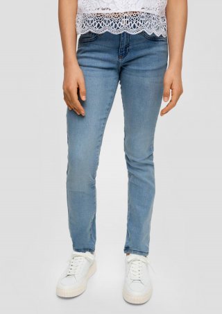 s.Oliver Jeans Suri / Regular Fit / Mid Rise / Slim Leg - blau