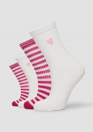s.Oliver Socken im 4er-Pack - pink