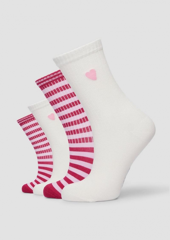 s.Oliver Socken im 4er-Pack - pink