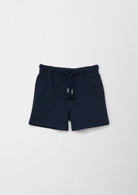s.Oliver Shorts aus Baumwolle - navy