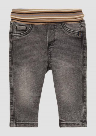s.Oliver Bequeme Jeans mit Umschlagbund - grau meliert