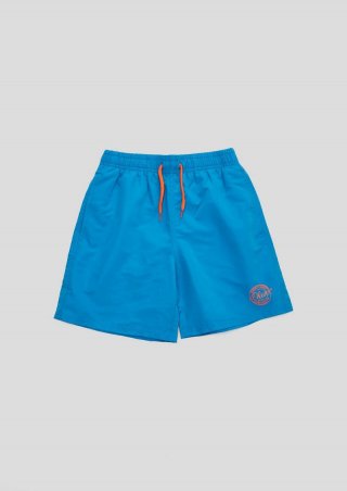 s.Oliver Badeshorts mit Logo-Print - royalblau
