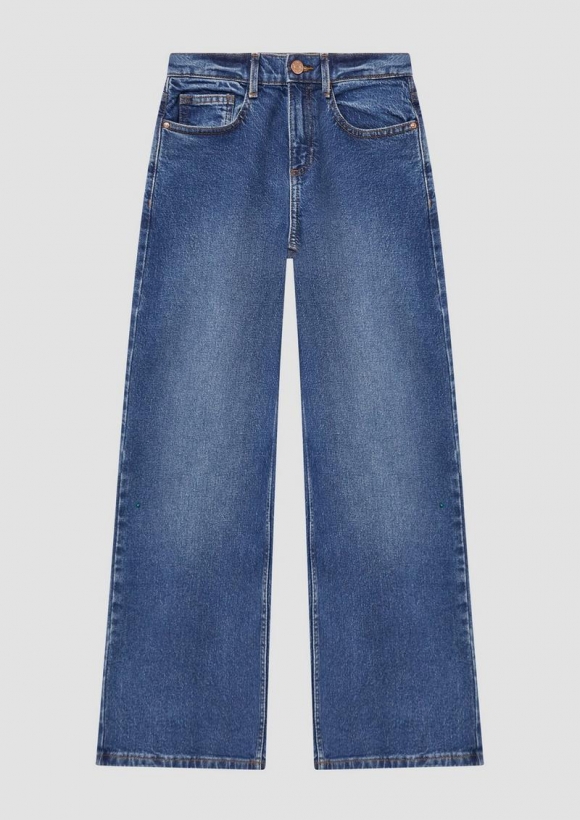 s.Oliver Jeans / Regular Fit / Mid Rise / Wide Leg - blau