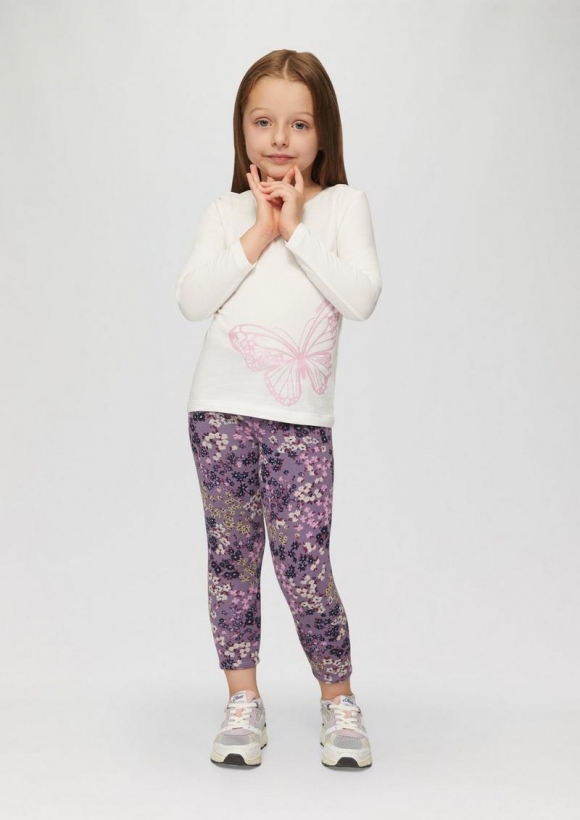 s.Oliver Leggings aus Thermofleece - flieder