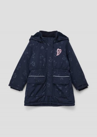 s.Oliver Mantel mit Pailletten - navy