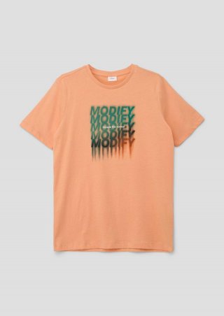 s.Oliver T-Shirt mit Statement-Print - mango