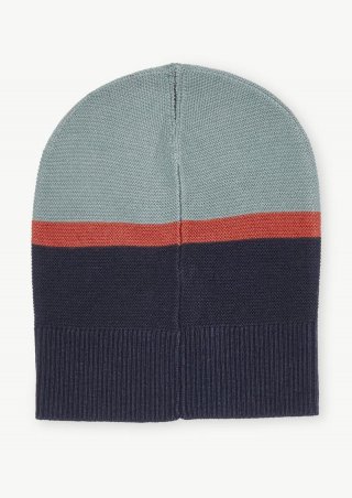 s.Oliver Beanie aus Baumwollmix - navy