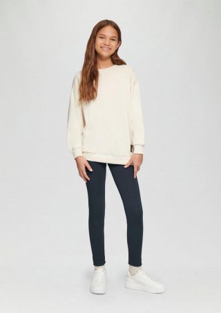 s.Oliver Leggings aus Thermofleece - navy