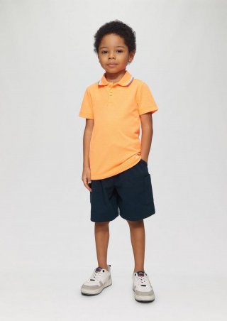 s.Oliver Strukturierte Bermuda im Loose Fit - navy