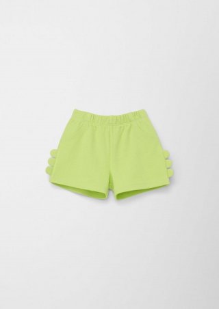 s.Oliver Short aus Mesh-Jersey - limettengrün