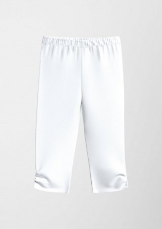 s.Oliver Capri-Leggins aus Baumwollmix - weiß
