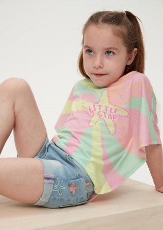 s.Oliver Jerseyshirt im Loose Fit - rosa