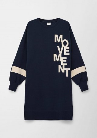 s.Oliver Kleid aus Interlockjersey - navy