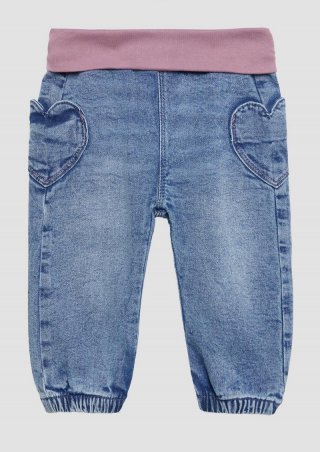 s.Oliver Ankle-Jeans / Relaxed Fit / High Rise / Wide Leg - blau