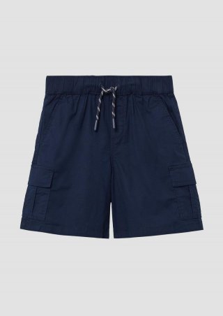 s.Oliver Bermuda im Loose Fit mit Cargotaschen - navy