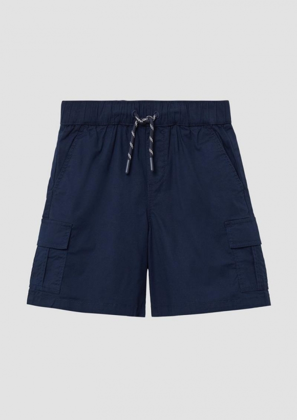 s.Oliver Bermuda im Loose Fit mit Cargotaschen - navy