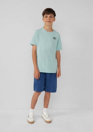 s.Oliver Weiche Jersey-Bermuda im Loose Fit - dunkelblau