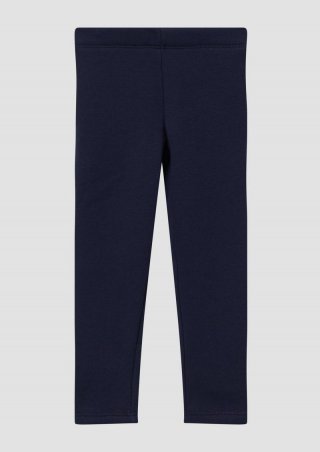 s.Oliver Kuschelige Thermofleece-Hose mit Elastikbund - navy