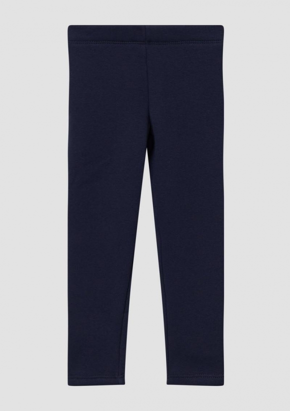s.Oliver Kuschelige Thermofleece-Hose mit Elastikbund - navy