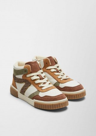 s.Oliver High Top Sneaker - hellbraun