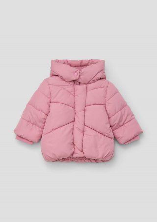 s.Oliver Steppmantel mit Fleece-Futter - rosa