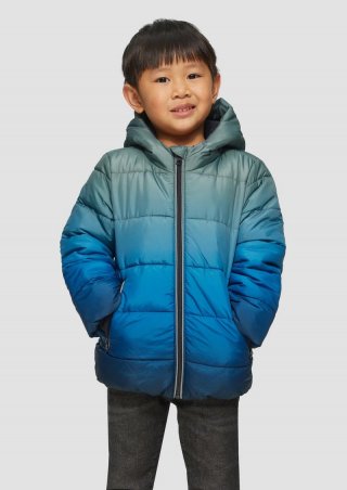 s.Oliver Steppjacke mit Fleecefutter - schiefergrau