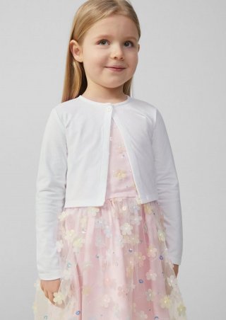 s.Oliver Bolero aus Jersey - weiß