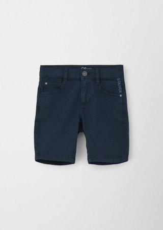 s.Oliver Bermuda-Jeans Brad / Slim Fit / Mid Rise / Slim Leg - navy
