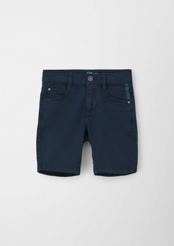 s.Oliver Bermuda-Jeans Brad / Slim Fit / Mid Rise / Slim Leg - navy