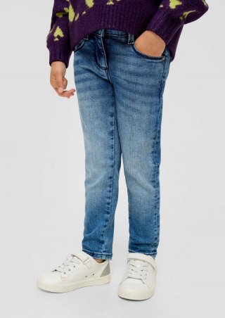 s.Oliver Jeans Kathy / Regular Fit / Mid Rise / Slim Leg - himmelblau