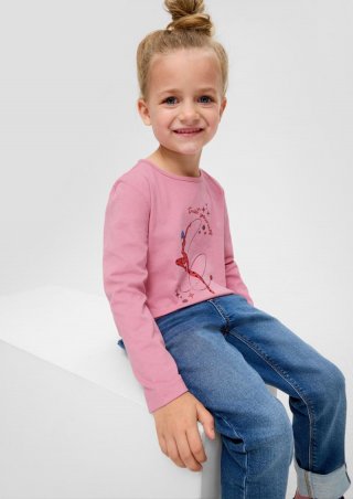s.Oliver Longsleeve mit Miraculous-Print - rosa