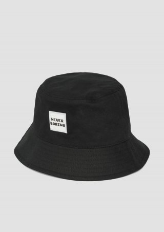 s.Oliver Fischerhut mit gummiertem Patch - schwarz