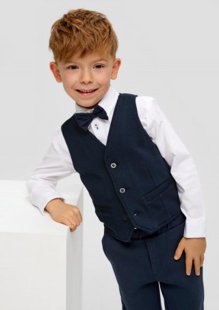 s.Oliver Weste im Fabricmix - navy